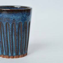 Load image into Gallery viewer, Saagar Chai Glass Blue Set of 2