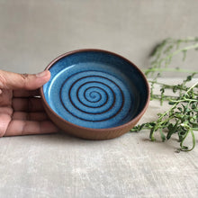 Load image into Gallery viewer, Saagar Dessert Plate Blue