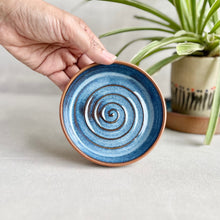 Load image into Gallery viewer, Saagar Dessert Plate Blue