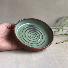 Load image into Gallery viewer, Saagar Dessert Plate Green