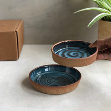 Load image into Gallery viewer, Saagar Plate Set - 1 Snack Plate & 1 Dessert Plate