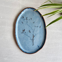 Load image into Gallery viewer, Saagar Platter Deep Sea Blue
