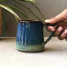 Load image into Gallery viewer, Blue Green Coffee Mug
