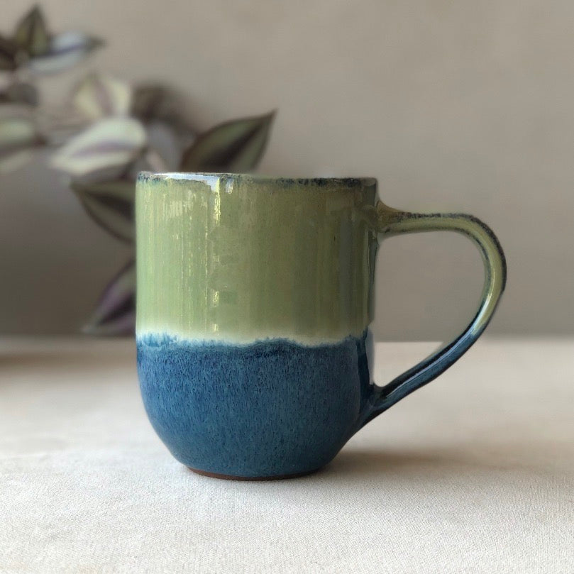 Green Blue Coffee Mug
