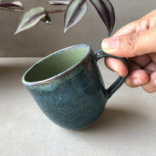 Load image into Gallery viewer, Blue &amp; Green Small Mug
