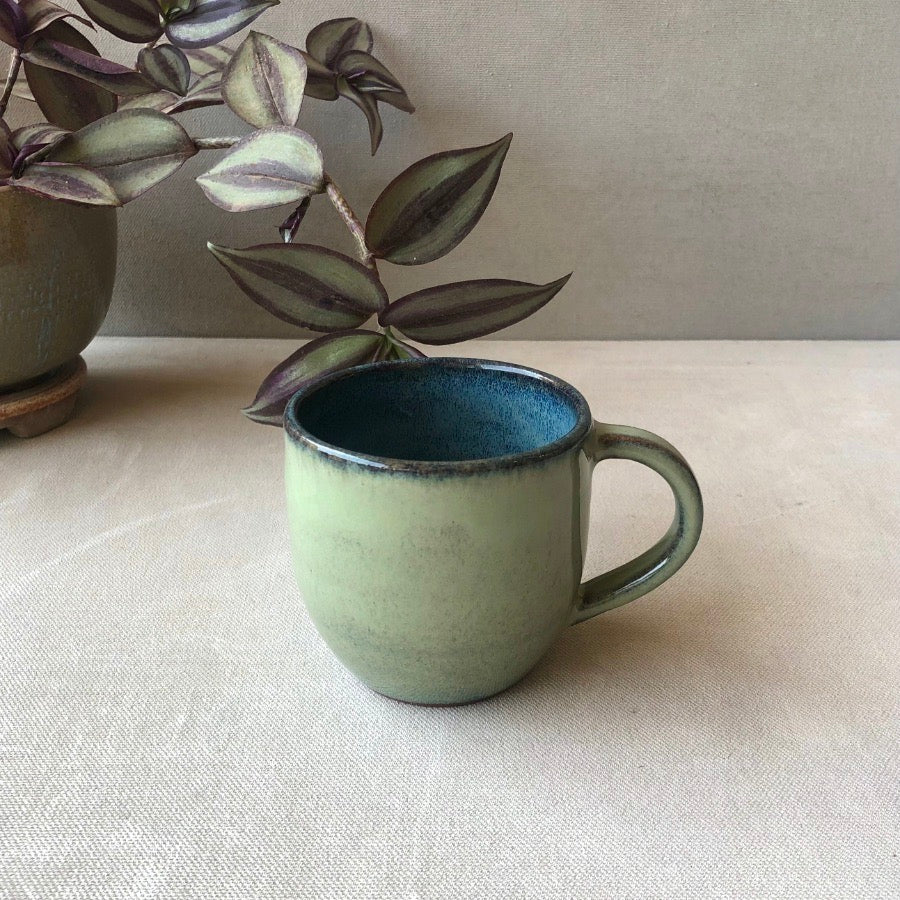 Green & Blue Small Mug